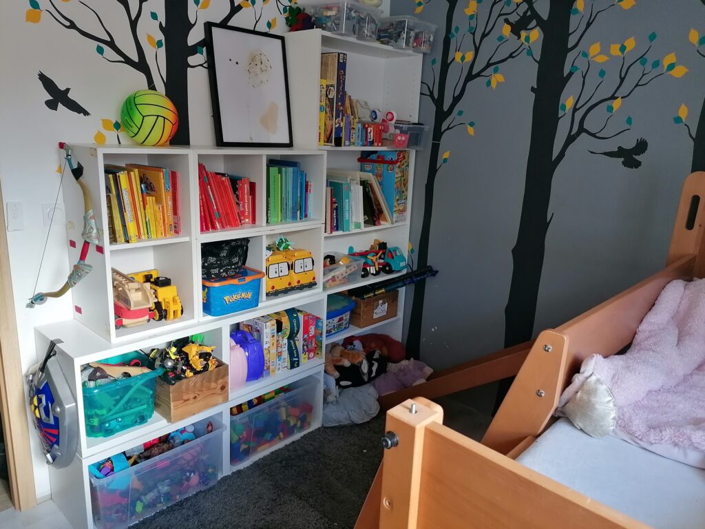 mission home-organising rangement chambre d'enfant